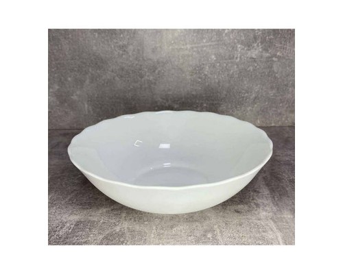 Салатник 17,5см "Хвилястий край" WHITE