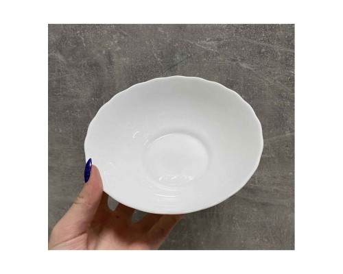 Салатник 20см "Хвилястий край" WHITE