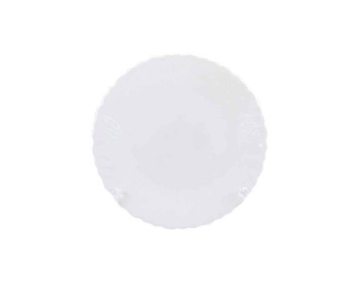 Тарілка мілка "Хвилястий край" WHITE 21,3см LHP-85 Тарілка мілка "Хвилястий край" WHITE 21,3см LHP-85