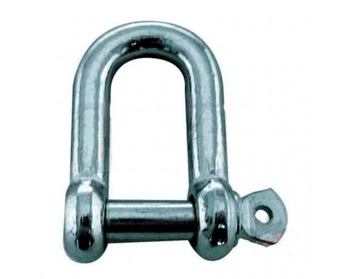 Карабін U-подібний DIN82101, оцинкований, 8