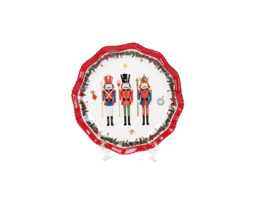 Тарілка керамічна "Щелкунчик" 21см 923-225