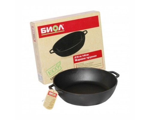 Сковорода-жаровня чавунна 36см  1736-3881