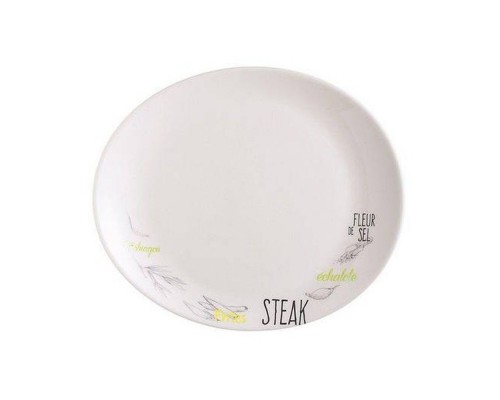 Блюдо для стейку 30см LUMINARC FRIENDS TIME BISTROT L2905 Блюдо для стейку 30см LUMINARC FRIENDS TIME BISTROT L2905