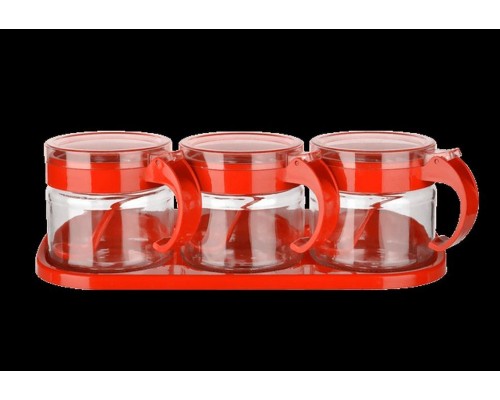 Набір цукорниць  Lily 3шт КС-386