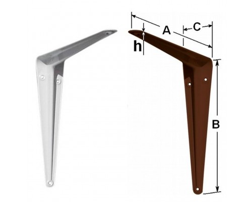 Консоль біла 300*350мм 66071