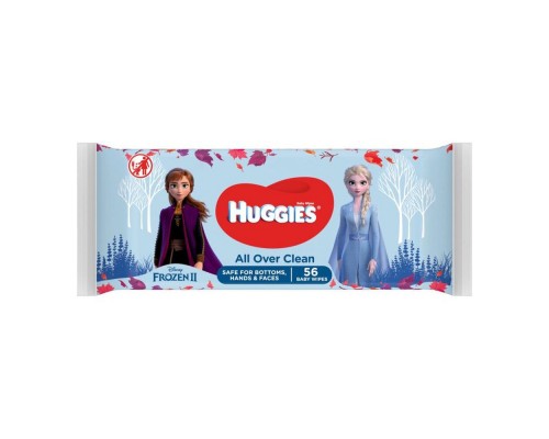 Серветки вологі дитячі Huggies Frozen 56*10 Серветки вологі дитячі Huggies Frozen 56*10