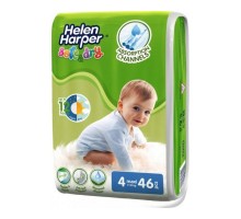 Підгузники дитячі Helen Harper Soft&Dry 4 (7-18кг) 46шт Maxi