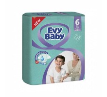 Підгузники дитячі Evy Baby Elastic Twin 6 (16+кг) 36шт XL