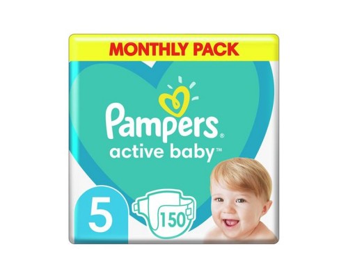 Дитячі підгузники PAMPERS Activ Baby Junior (11-16кг) 21шт /81747316 Дитячі підгузники PAMPERS Activ Baby Junior (11-16кг) 21шт /81747316