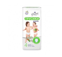 Підгузники-трусики дитячі HAPPY BELLA 8-14кг 44шт