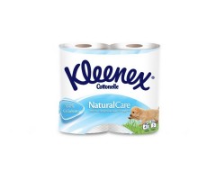 Туалетний папір Kleenex 3-х шар.3+1рул. Natural