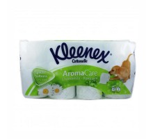Туалетний папір Kleenex 3-х шар.3+1рул. Ромашка