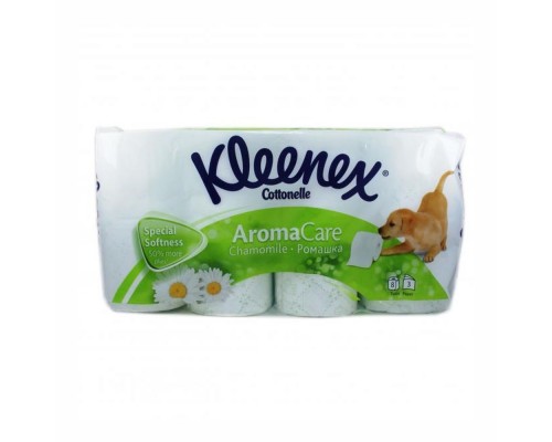 Туалетний папір Kleenex 3-х шар.3+1рул. Ромашка Туалетний папір Kleenex 3-х шар.3+1рул. Ромашка