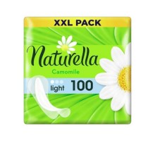Прокладки жіночі щоденні гігієнічні ароматизовані NATURELLA  Camomile Lighti Quatro 100шт