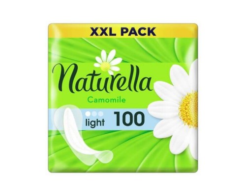 Прокладки жіночі щоденні гігієнічні NATURELLA  Camomile Lightl Quatro 100шт 83743699