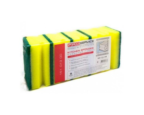 Губки кухонні 10шт Profit TURBO 65*45*25 /94548