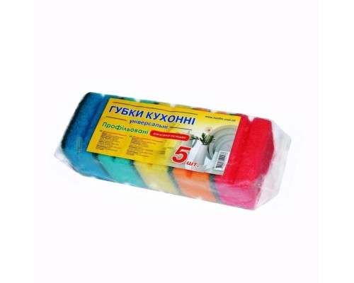 Губки кухонні 5шт ПІНО ЕФЕКТ 74384