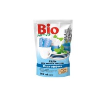 Засіб для ручного миття посуду Bio Formula дой-пак 500мл сода ефект