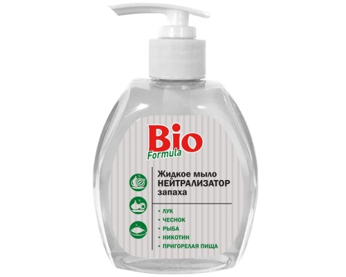 Мило рідке Bio Formula 300мл нейтралізатор запаху Мило рідке Bio Formula 300мл нейтралізатор запаху