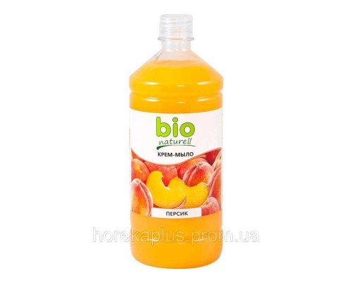 Крем-мило рідке Bio Naturell 1л Персик Крем-мило рідке Bio Naturell 1л Персик
