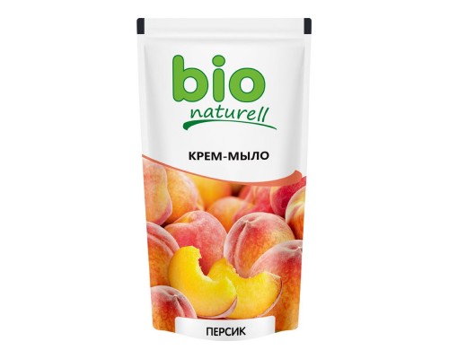 Крем-мило рідке Bio Naturell 500мл персик Крем-мило рідке Bio Naturell 500мл персик