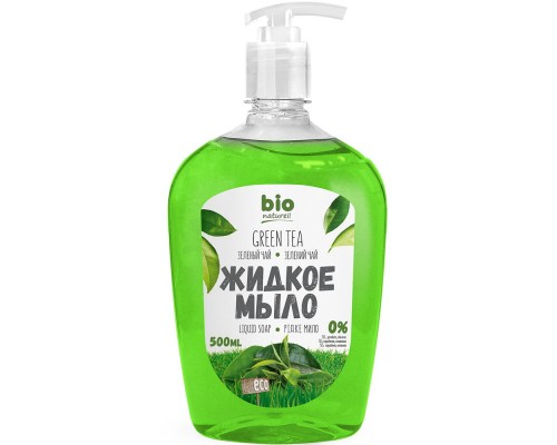 Мило рідке Bio Naturell 500мл зелений чай Мило рідке Bio Naturell 500мл зелений чай