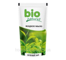Мило рідке Bio Naturell  дой-пак 500мл зелений чай
