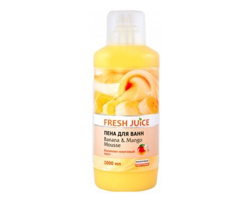 Піна для ван Fresh Juice 1л banano&mango mousse