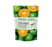 Гель-мило рідке  Fresh Juice дой-пак 460мл Green Tangerine&Palmarosa