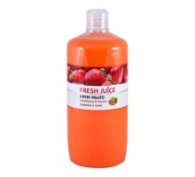 Крем-мило рідке Fresh Juice 1л strawberry&quava