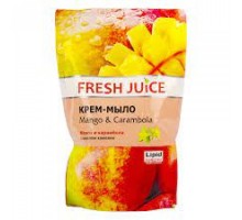 Крем-мило рідке Fresh Juice рідке  дой-пак 460мл mango&carambola