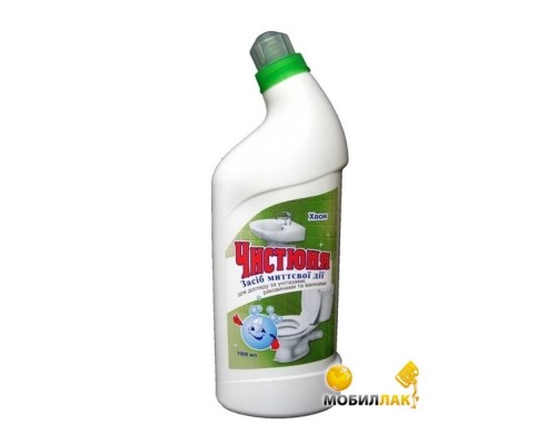 Засіб Чистюня по догляду за унітазами 1л хвоя