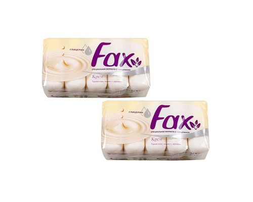 Мило FAX туалетне 5*70г Крем Мило FAX туалетне 5*70г Крем