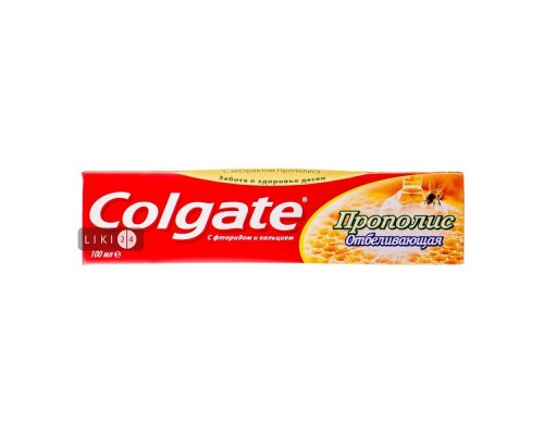 Зубна паста Colgate 100мл прополіс відбілююча