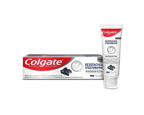 Зубна паста Colgate 75мл безпечне відбілювання