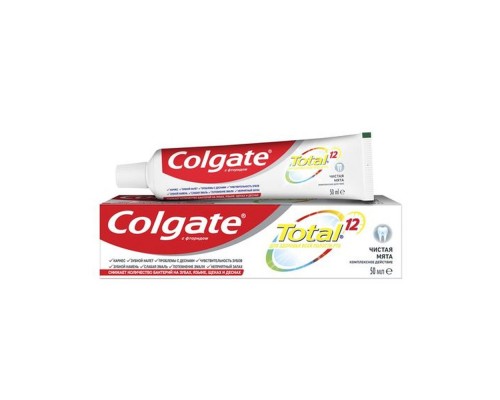 Зубна паста Colgate Тотал 12 75мл Ектів фреш
