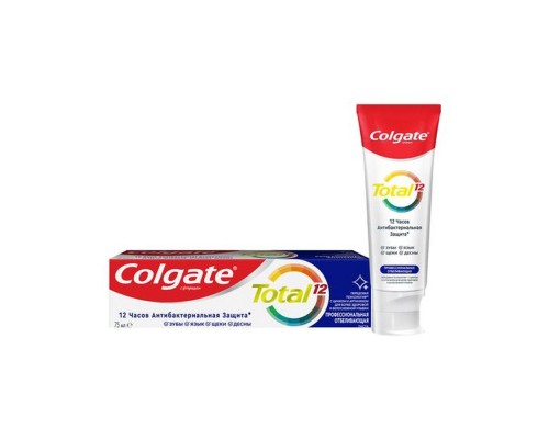 Зубна паста Colgate Тотал 12 75мл професійне чищення (паста)