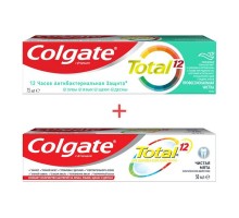 Зубна паста Colgate Тотал 12 75мл чиста м'ята