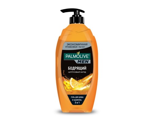 Гель для душу Palmolive 750мл для чол Цитрусовий заряд Гель для душу Palmolive 750мл для чол Цитрусовий заряд
