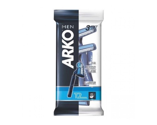 Станок для гоління ARKO MEN  Т2 Регулар 3 шт