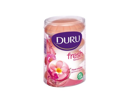 Мило Duru Fresh Sensations 4*110гр квіткова хмара Мило Duru Fresh Sensations 4*110гр квіткова хмара