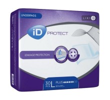 Пелюшки гігієнічні  iD Protect Consumer 60*90 Plus 30 шт. 7%