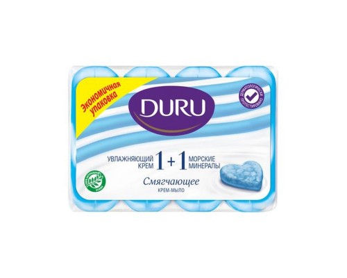 Мило Duru Fresh Sensations індивідуальне 80гр крем та морські мінерали Мило Duru Fresh Sensations індивідуальне 80гр крем та морські мінерали