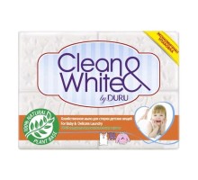 Мило господарське Duru CLEAN&WHITE 125г для дитячих речей