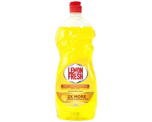 Засіб для миття посуду Lemon Fresch 1,5л жовтий