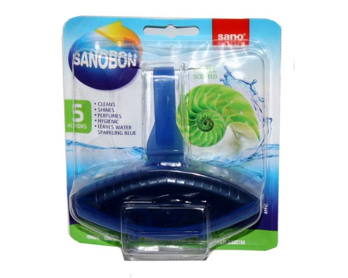 Мило для унітаза SANO 5в1 Синє 55гр