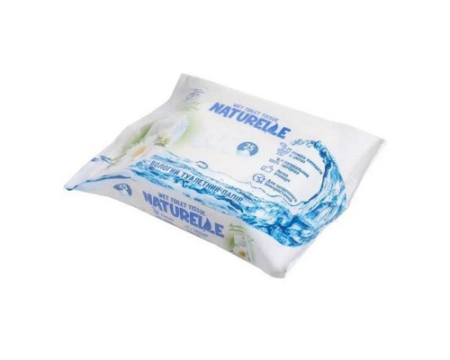 Вологий туалетний папір NATURELLE 25шт