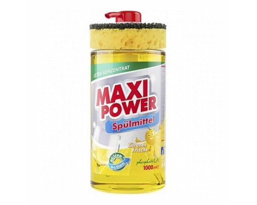 Засіб для миття посуду MAXI POWER 1л Лимон