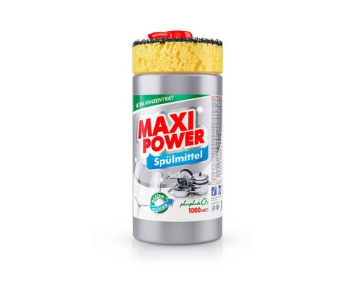 Засіб для миття посуду MAXI POWER  1л Платинум