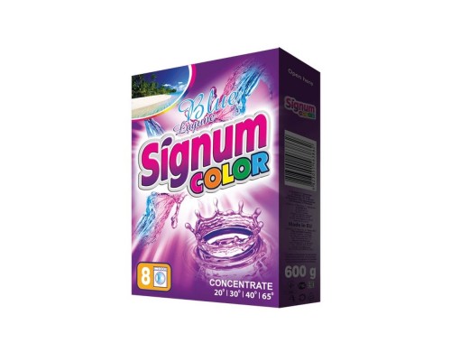 Пральний порошок SIGNUM COLOR 10кг 040-8412